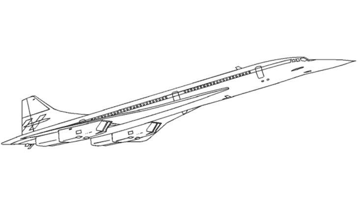 Dibujo gratuito Avión #135001 de la coleccion Transporte para imprimir