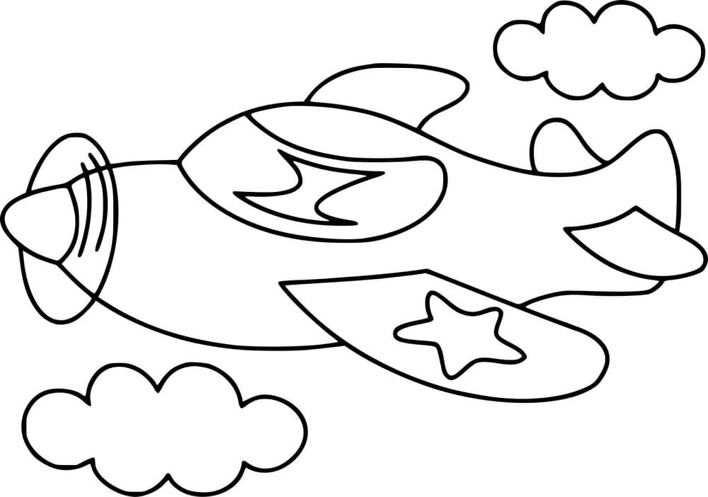 Dibujo gratuito Avión #183567 de la coleccion Transporte para imprimir Dibujo gratuito Avión #183567 de la coleccion Transporte para imprimir