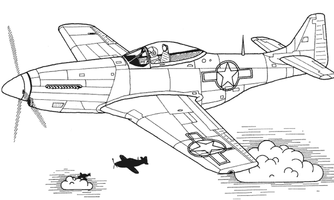Dibujo gratuito Aviones de Guerra #141048 de la coleccion Transporte para imprimir