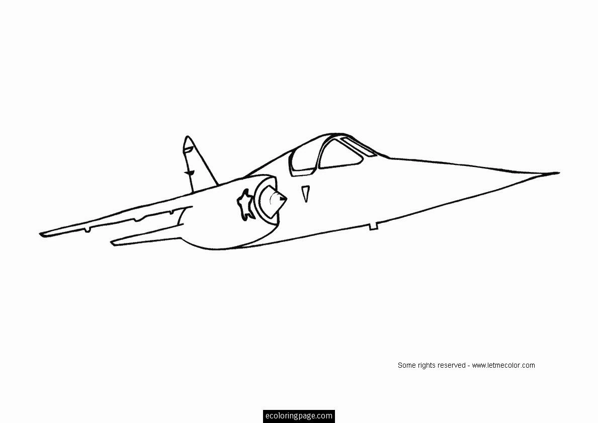 Dibujo gratuito Aviones de Guerra #141091 de la coleccion Transporte para imprimir