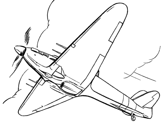 Dibujo gratuito Aviones de Guerra #141211 de la coleccion Transporte para imprimir