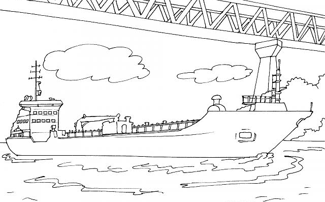 Dibujo para colorear: Barco / Navío (Transporte) #137649 - Dibujos para Colorear e Imprimir Gratis