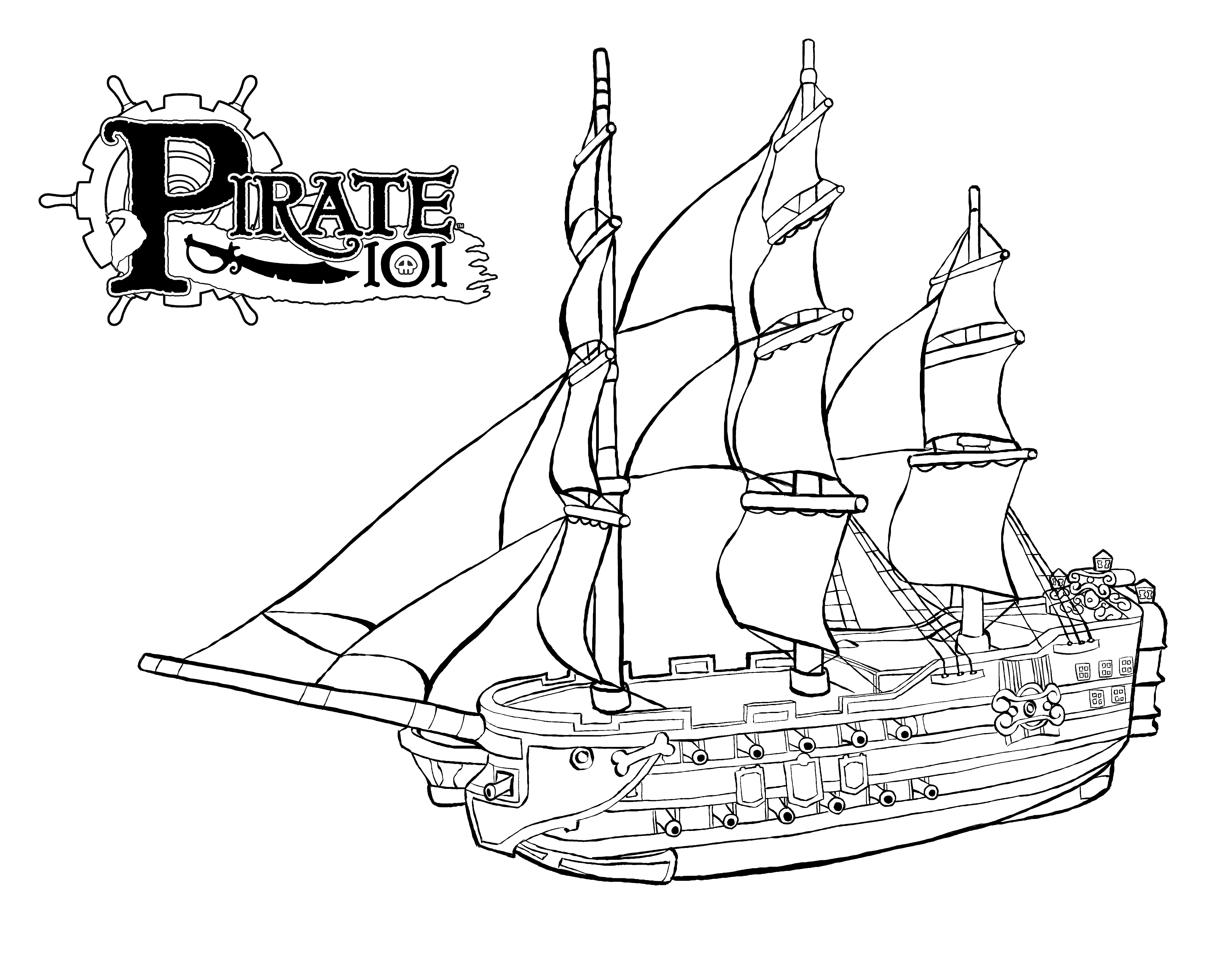 Dibujo gratuito Barco Pirata #138218 de la coleccion Transporte para imprimir Dibujo gratuito Barco Pirata #138218 de la coleccion Transporte para imprimir