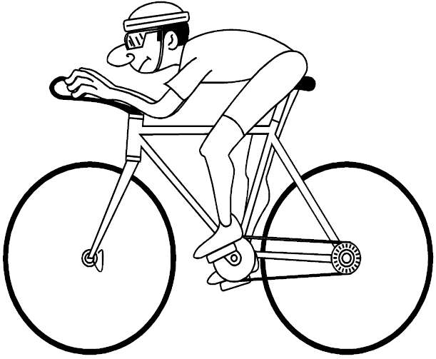 Dibujo gratuito Bicicleta #136948 de la coleccion Transporte para imprimir