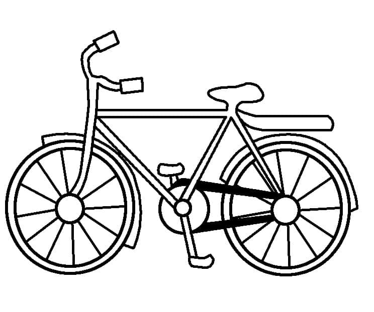 Dibujo gratuito Bicicleta #175398 de la coleccion Transporte para imprimir