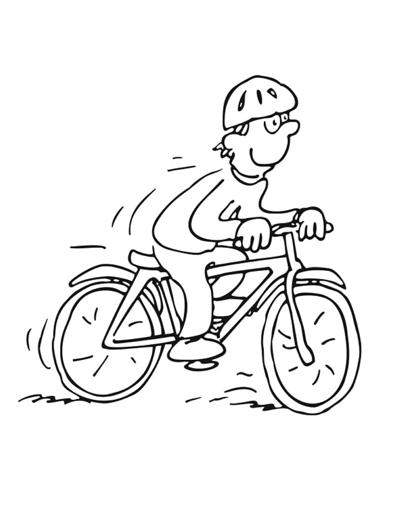 Dibujo gratuito Bicicleta #175404 de la coleccion Transporte para imprimir