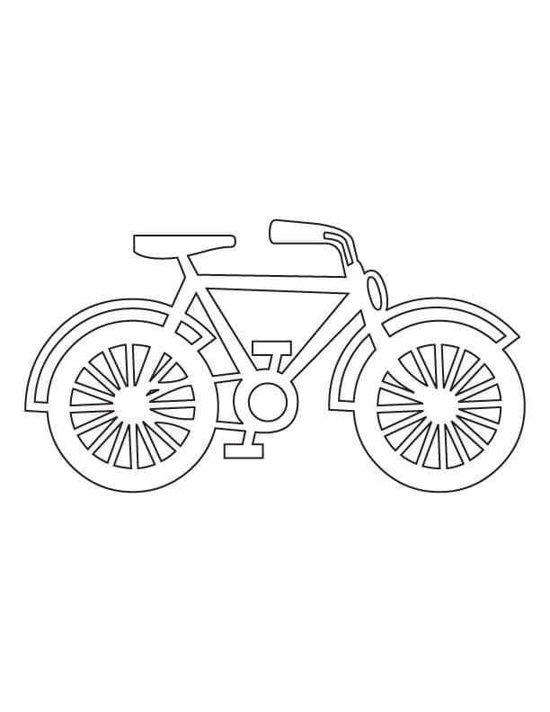 Dibujo gratuito Bicicleta #175410 de la coleccion Transporte para imprimir