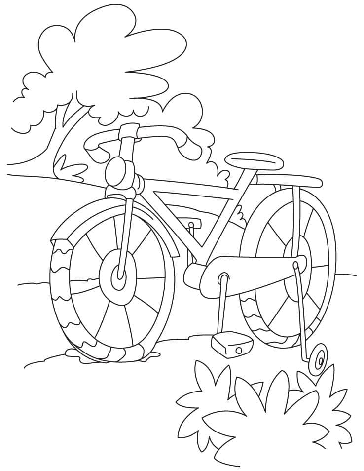 Dibujo gratuito Bicicleta #175418 de la coleccion Transporte para imprimir Dibujo gratuito Bicicleta #175418 de la coleccion Transporte para imprimir