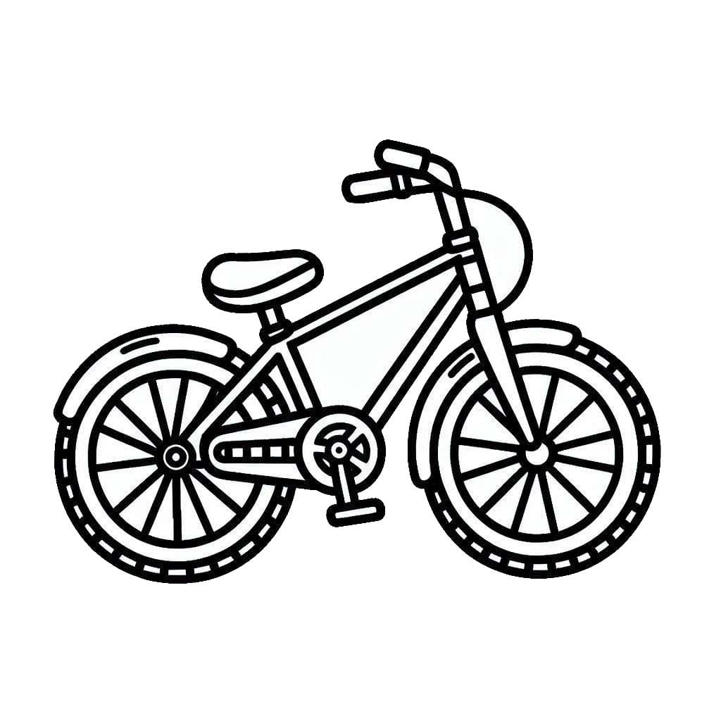 Dibujo gratuito Bicicleta #217322 de la coleccion Transporte para imprimir
