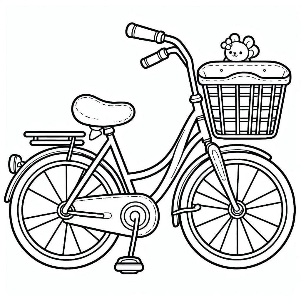 Dibujo gratuito Bicicleta #217324 de la coleccion Transporte para imprimir