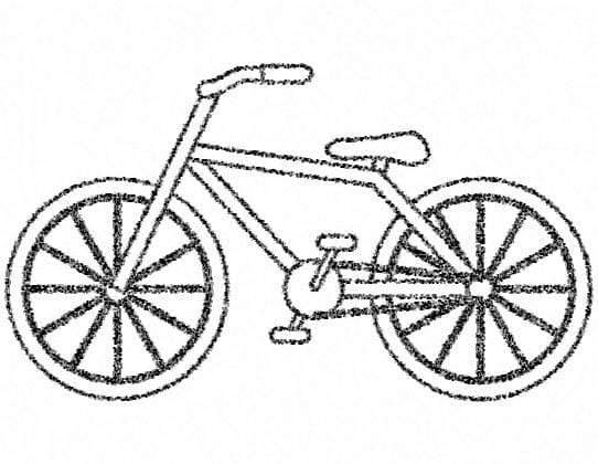 Dibujo gratuito Bicicleta #217328 de la coleccion Transporte para imprimir
