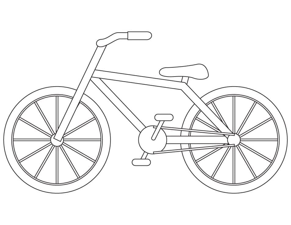 Dibujo gratuito Bicicleta #217329 de la coleccion Transporte para imprimir