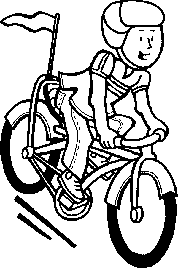 Dibujo para colorear: Bike / Bicycle (Transporte) #136942 - Dibujos para Colorear e Imprimir Gratis