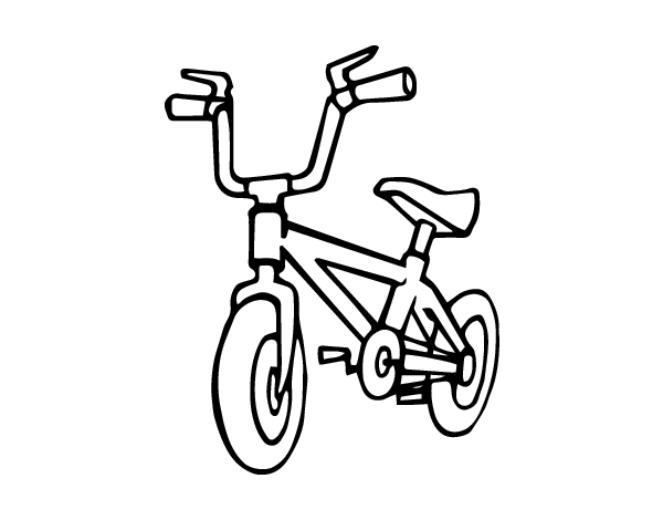 Dibujo para colorear: Bike / Bicycle (Transporte) #136965 - Dibujos para Colorear e Imprimir Gratis