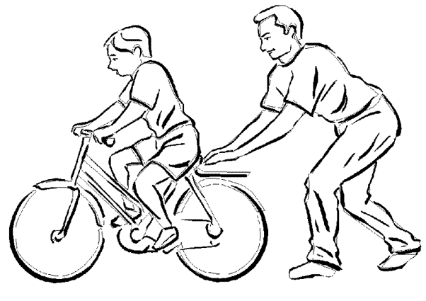 Dibujo para colorear: Bike / Bicycle (Transporte) #136974 - Dibujos para Colorear e Imprimir Gratis