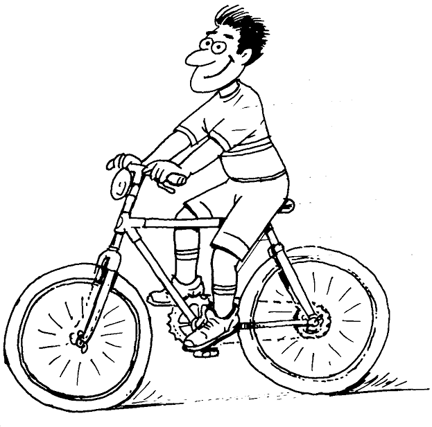 Dibujo para colorear: Bike / Bicycle (Transporte) #136975 - Dibujos para Colorear e Imprimir Gratis