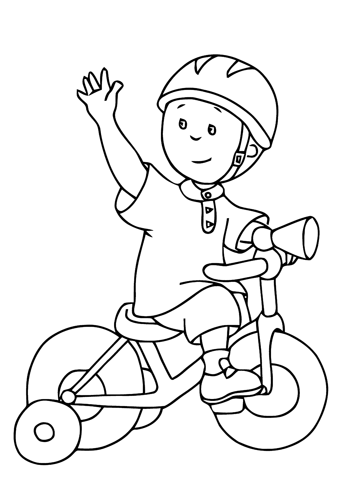 Dibujo para colorear: Bike / Bicycle (Transporte) #136993 - Dibujos para Colorear e Imprimir Gratis