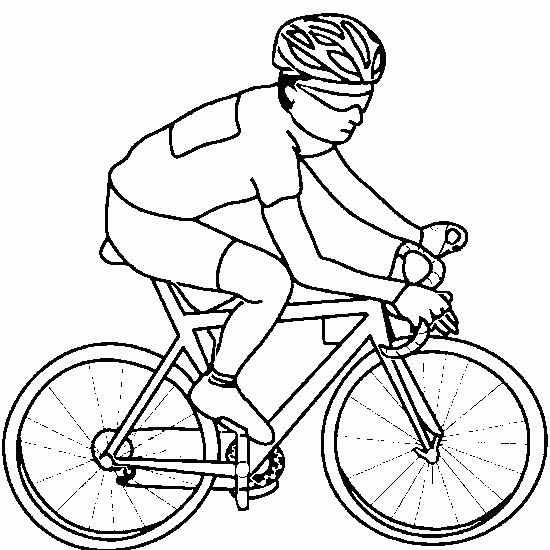 Dibujo para colorear: Bike / Bicycle (Transporte) #137038 - Dibujos para Colorear e Imprimir Gratis