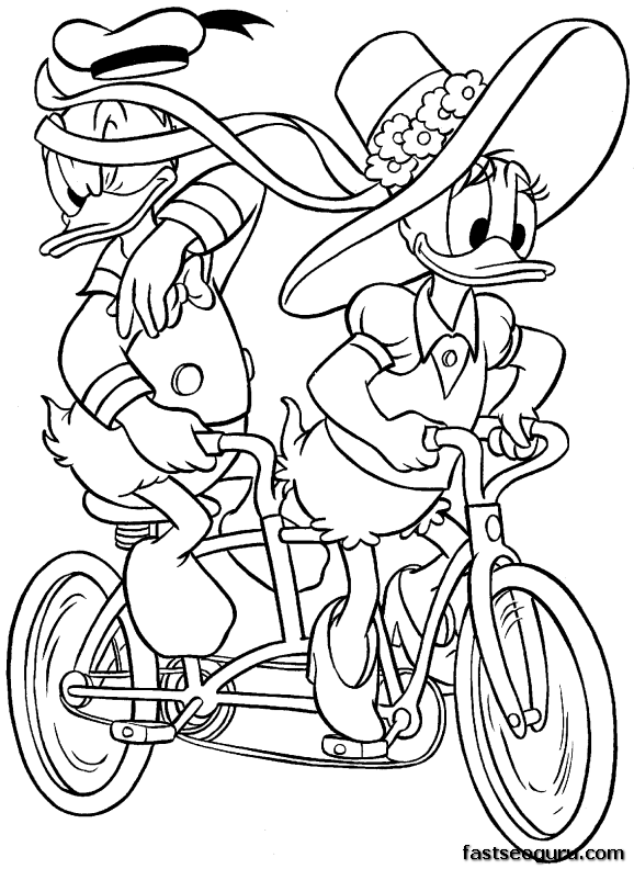 Dibujo para colorear: Bike / Bicycle (Transporte) #137088 - Dibujos para Colorear e Imprimir Gratis