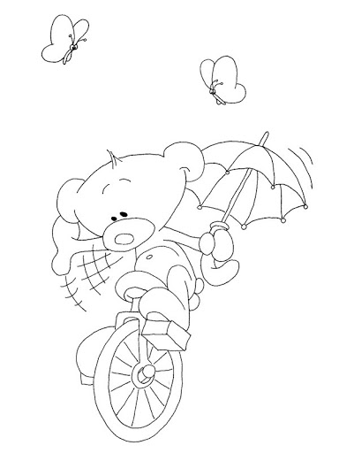 Dibujo para colorear: Bike / Bicycle (Transporte) #137103 - Dibujos para Colorear e Imprimir Gratis