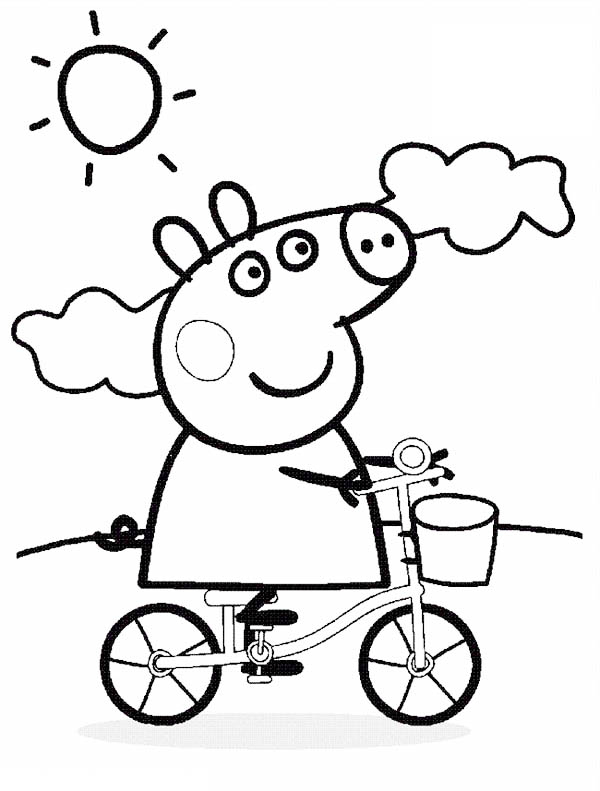 Dibujo para colorear: Bike / Bicycle (Transporte) #137182 - Dibujos para Colorear e Imprimir Gratis