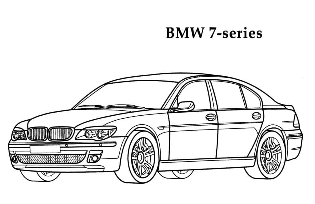 Dibujo gratuito BMW #204417 de la coleccion Transporte para imprimir