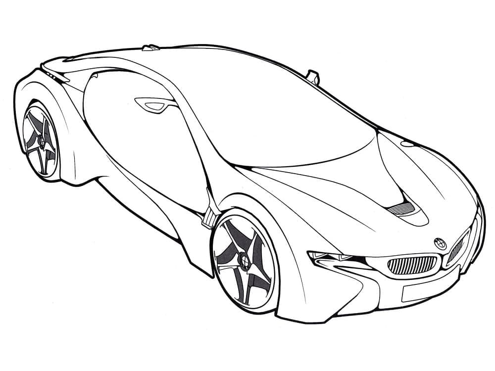 Dibujo gratuito BMW #204422 de la coleccion Transporte para imprimir