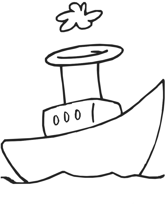 Dibujo para colorear: Boat / Ship (Transporte) #137567 - Dibujos para Colorear e Imprimir Gratis