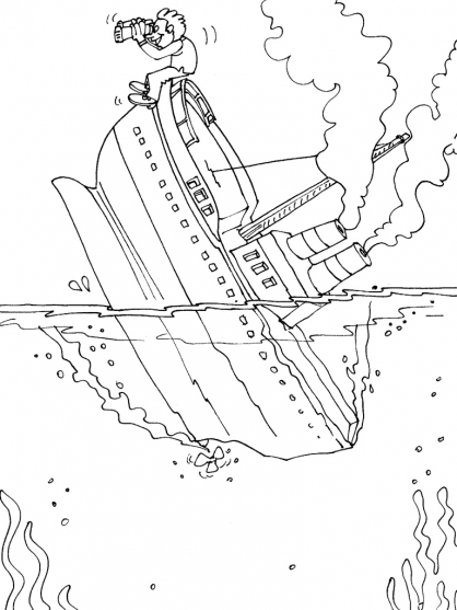 Dibujo para colorear: Boat / Ship (Transporte) #137615 - Dibujos para Colorear e Imprimir Gratis