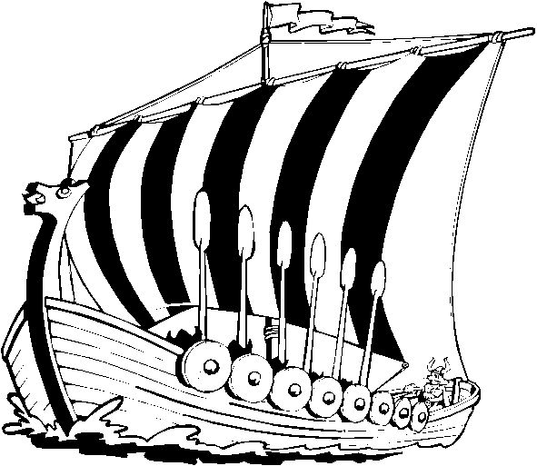 Dibujo para colorear: Boat / Ship (Transporte) #137683 - Dibujos para Colorear e Imprimir Gratis