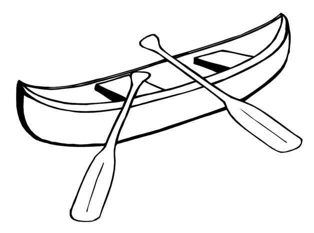 Dibujo gratuito Bote Pequeño / Canoa #142178 de la coleccion Transporte para imprimir