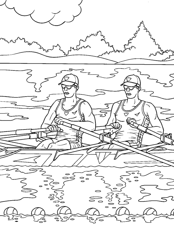 Dibujo para colorear: Bote Pequeño / Canoa (Transporte) #142194 - Dibujos para Colorear e Imprimir Gratis
