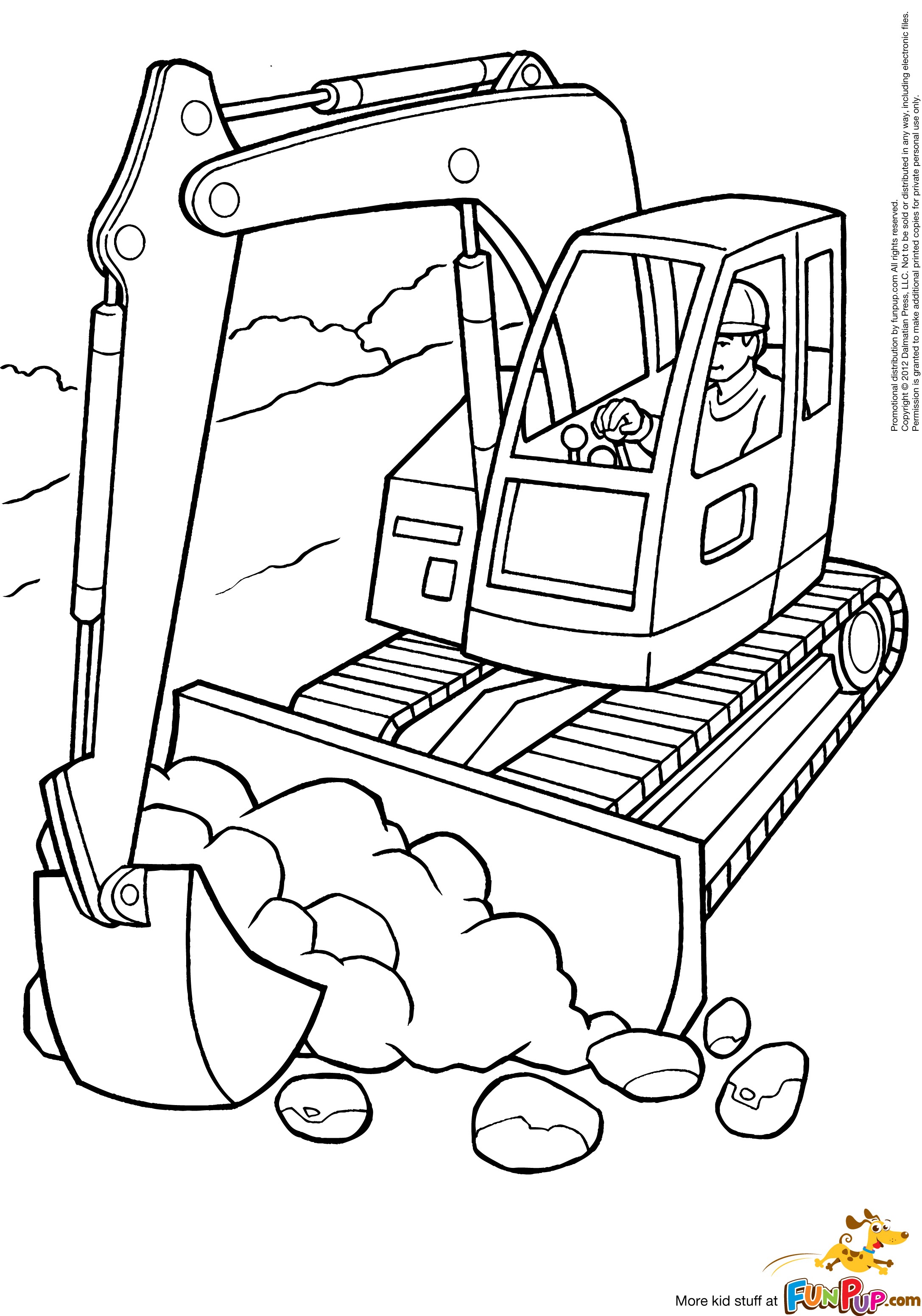 Dibujo gratuito Bulldozer / Pala Mecánica #141776 de la coleccion Transporte para imprimir