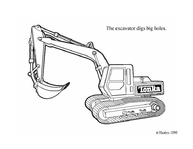 Dibujo gratuito Bulldozer / Pala Mecánica #141783 de la coleccion Transporte para imprimir