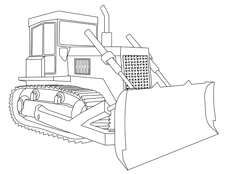 Dibujo gratuito Bulldozer / Pala Mecánica #141784 de la coleccion Transporte para imprimir Dibujo gratuito Bulldozer / Pala Mecánica #141784 de la coleccion Transporte para imprimir