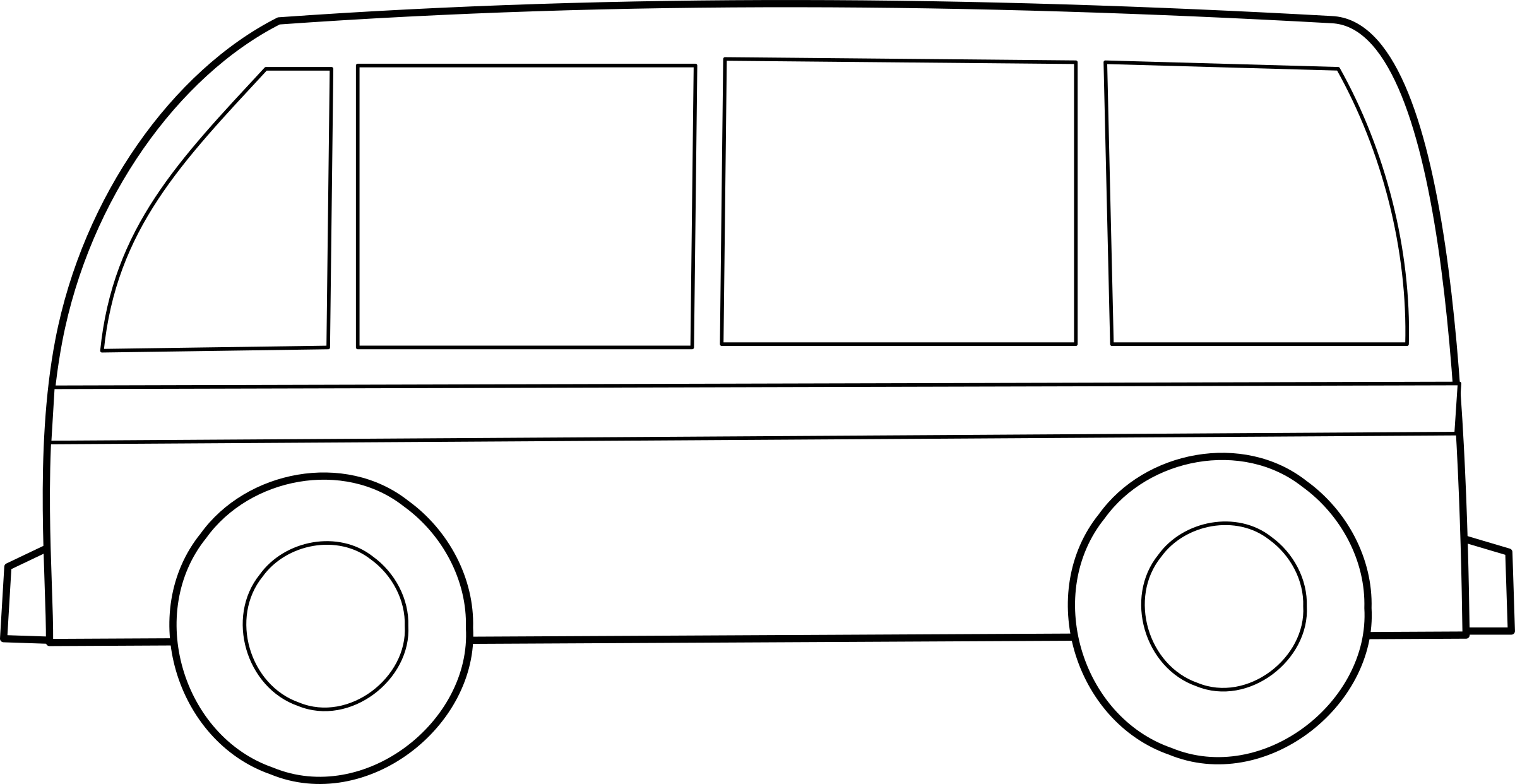 Dibujo para colorear: Bus (Transporte) #135319 - Dibujos para Colorear e Imprimir Gratis