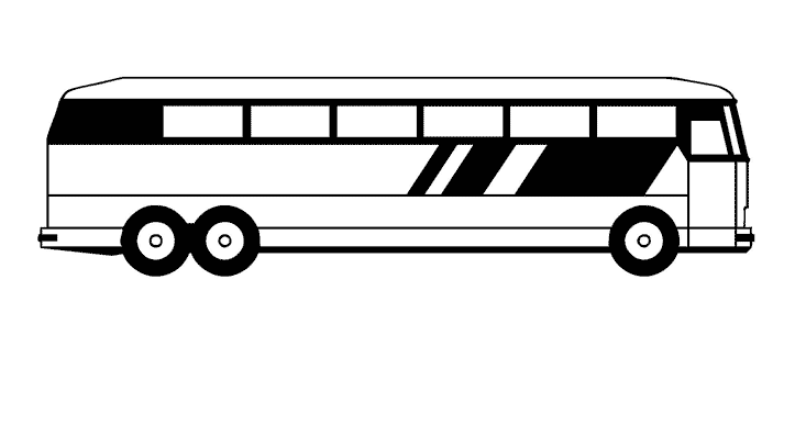 Dibujo para colorear: Bus (Transporte) #135327 - Dibujos para Colorear e Imprimir Gratis