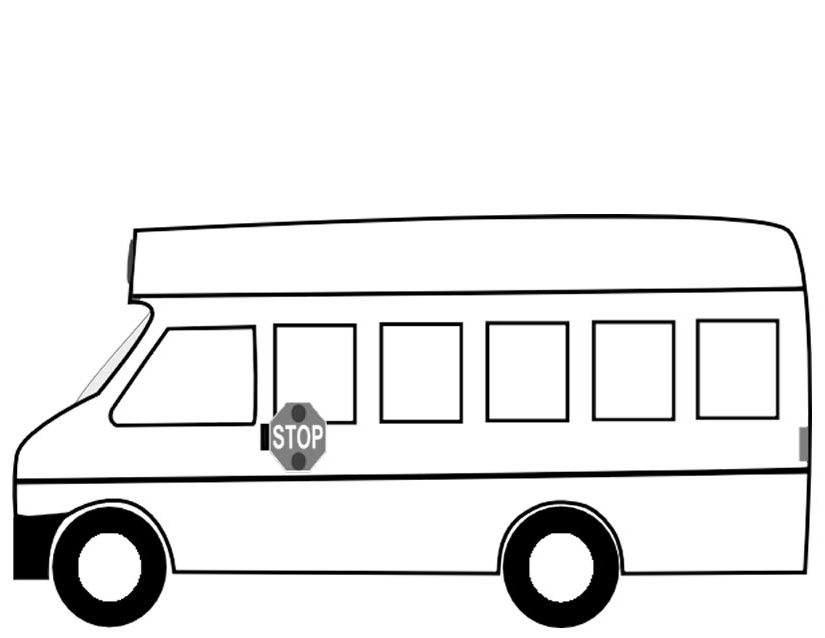 Dibujo para colorear: Bus (Transporte) #135363 - Dibujos para Colorear e Imprimir Gratis
