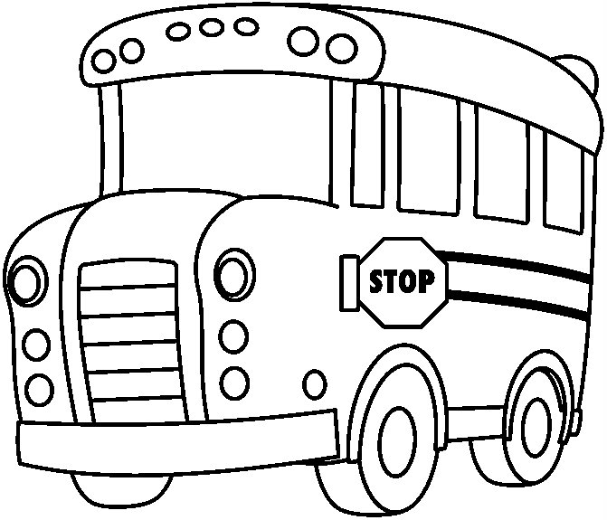 Dibujo para colorear: Bus (Transporte) #135388 - Dibujos para Colorear e Imprimir Gratis