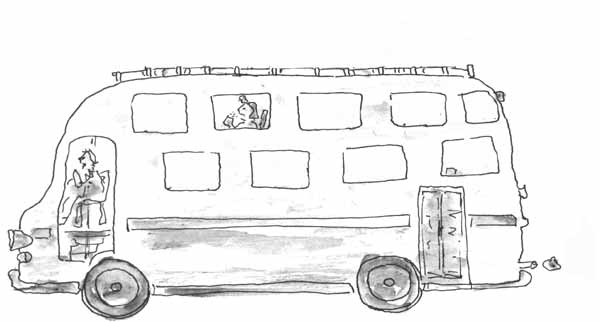 Dibujo para colorear: Bus (Transporte) #135410 - Dibujos para Colorear e Imprimir Gratis