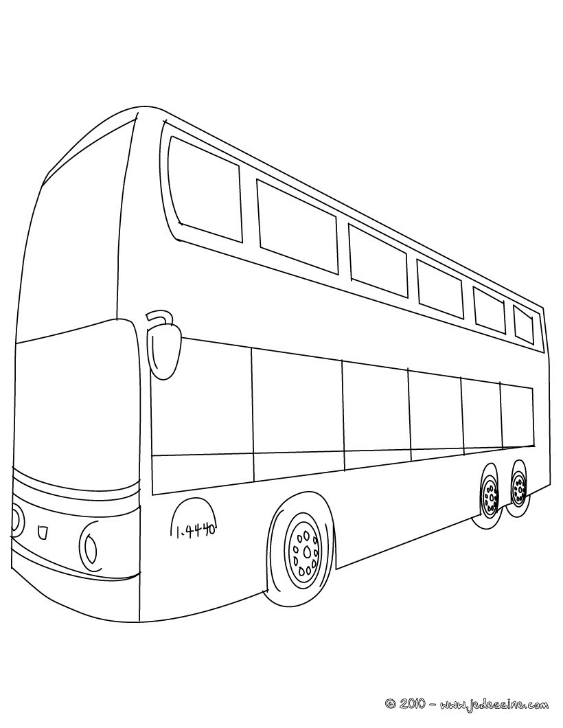 Dibujos de Bus #135441 (Transporte) para colorear y pintar – Páginas para  imprimir