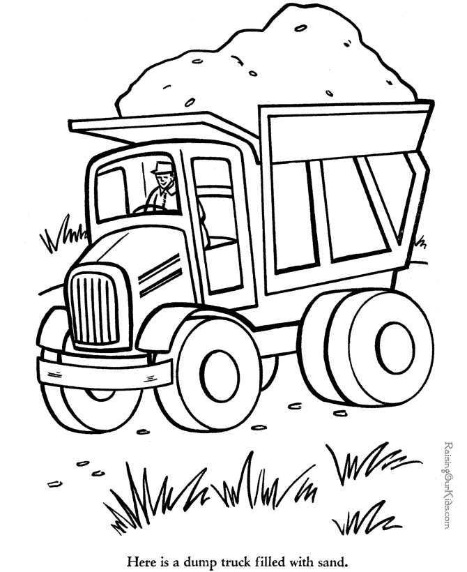 Dibujo gratuito Camión #135725 de la coleccion Transporte para imprimir Dibujo gratuito Camión #135725 de la coleccion Transporte para imprimir