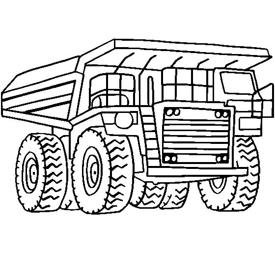 Dibujo gratuito Camión #180689 de la coleccion Transporte para imprimir