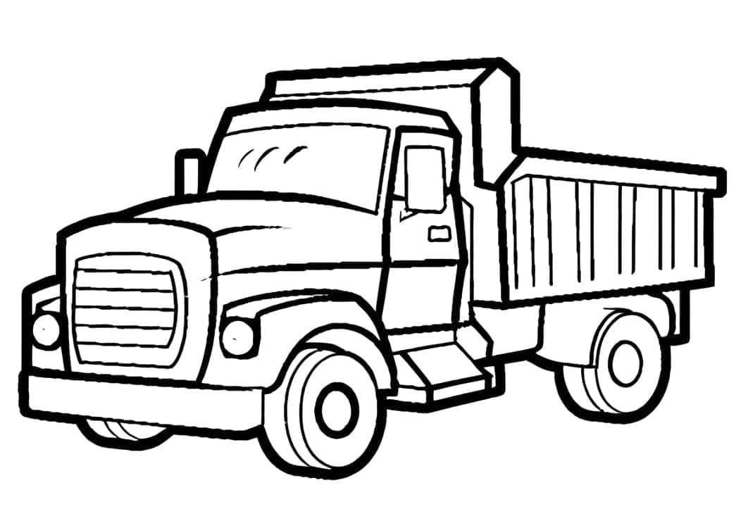 Dibujo gratuito Camión #216087 de la coleccion Transporte para imprimir