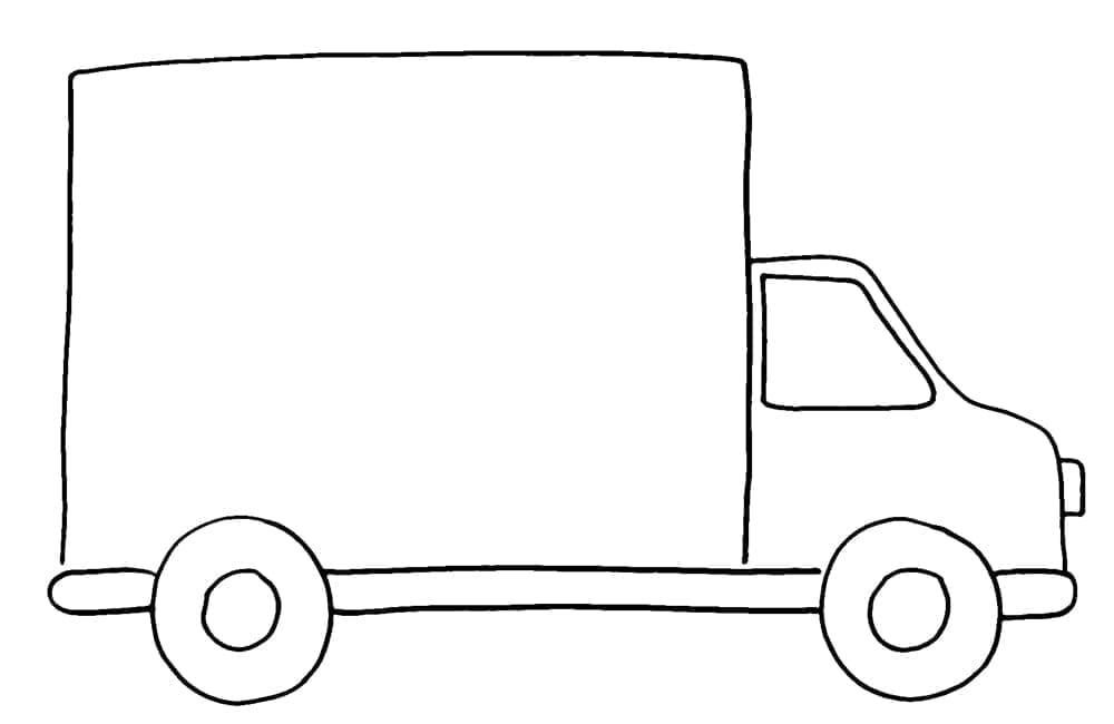 Dibujo gratuito Camión #216090 de la coleccion Transporte para imprimir Dibujo gratuito Camión #216090 de la coleccion Transporte para imprimir