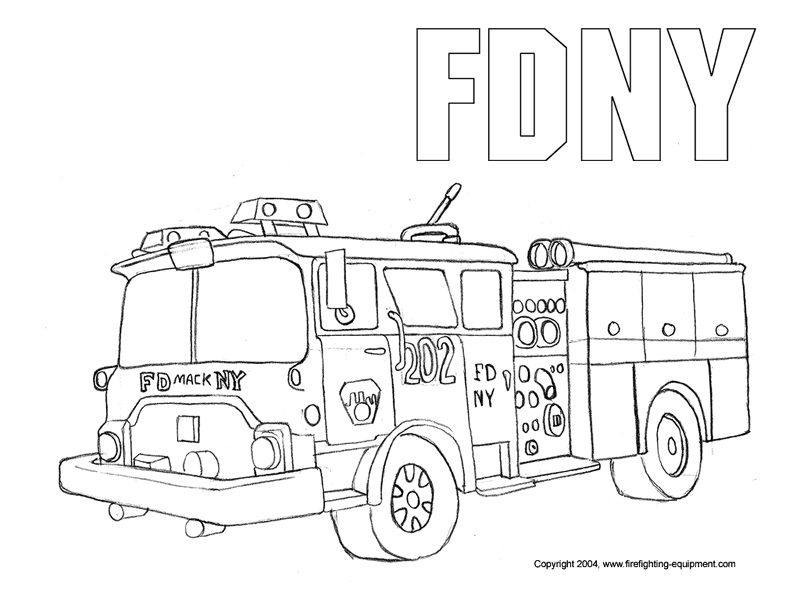 Dibujo gratuito Camión de Bomberos #135825 de la coleccion Transporte para imprimir Dibujo gratuito Camión de Bomberos #135825 de la coleccion Transporte para imprimir