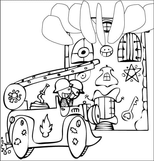 Dibujo gratuito Camión de Bomberos #185300 de la coleccion Transporte para imprimir Dibujo gratuito Camión de Bomberos #185300 de la coleccion Transporte para imprimir