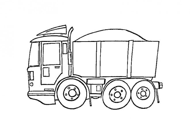 Dibujo gratuito Camión Volquete #201994 de la coleccion Transporte para imprimir Dibujo gratuito Camión Volquete #201994 de la coleccion Transporte para imprimir