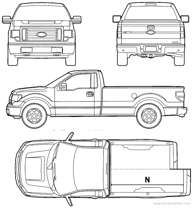 Dibujo gratuito Camioneta #144294 de la coleccion Transporte para imprimir