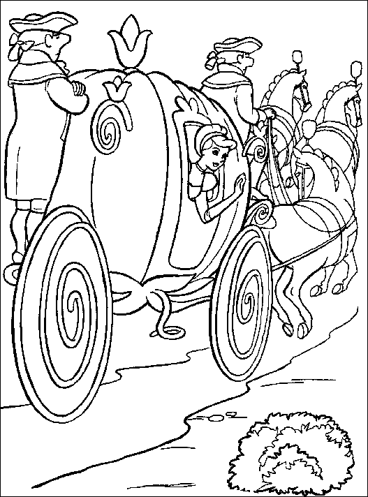 Dibujo para colorear: Carriage (Transporte) #146174 - Dibujos para Colorear e Imprimir Gratis